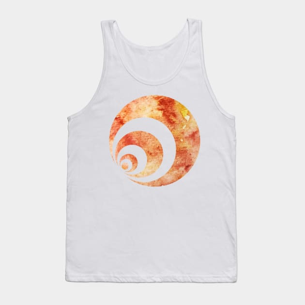 concentric Tank Top by mericming